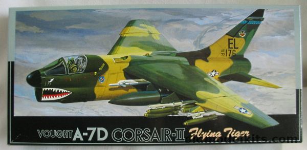 Fujimi 1/72 Vought A-7D Corsair II - Louisiana ANG 23 TFW/74 TFS 'Flying Tigers' / Colorado ANG 140TFW/120TFS 'Speed Well' / Pennsylvania ANG 146TFS/112TFG / Virginia ANG 192 TFG, F-11 plastic model kit